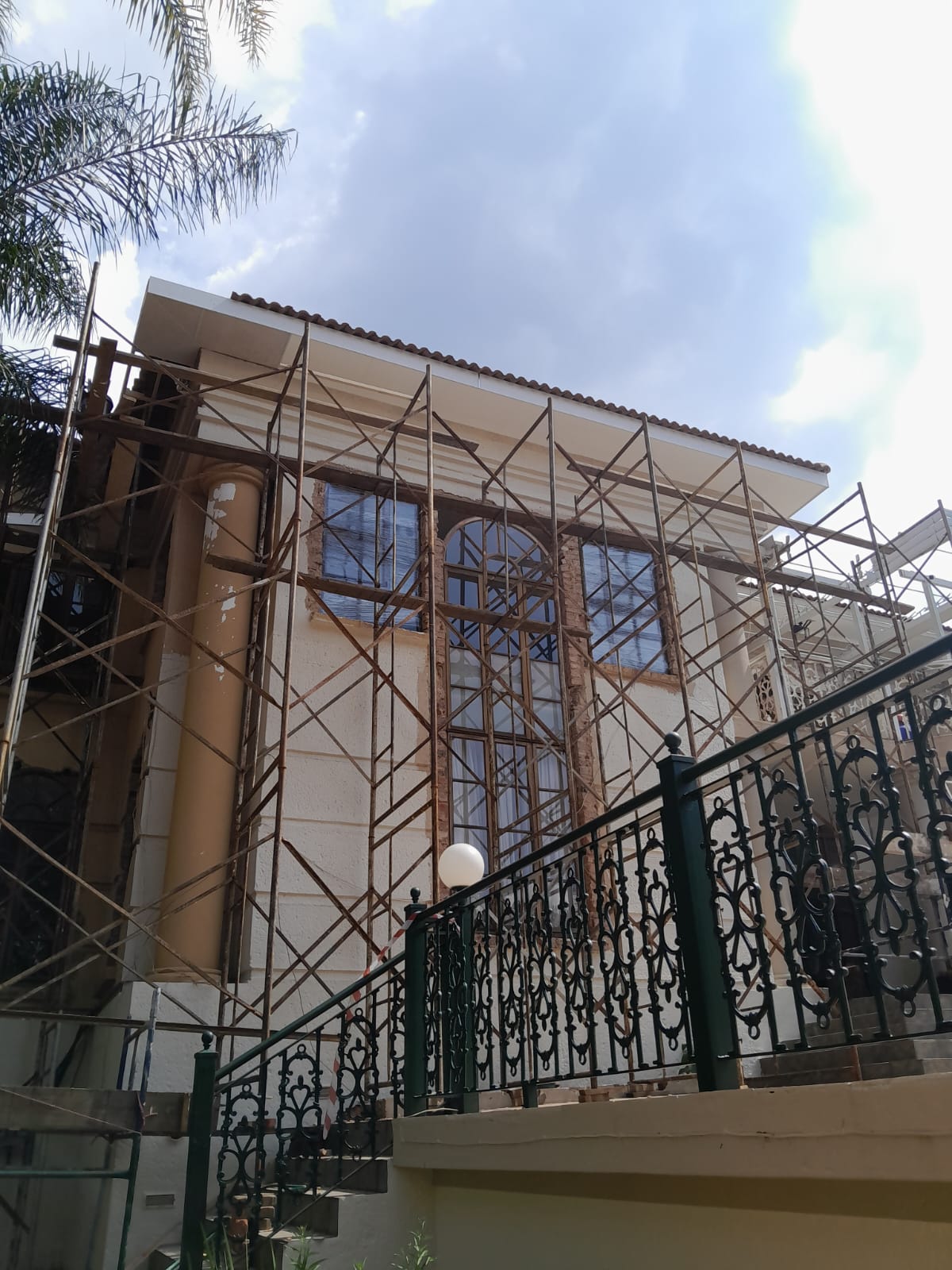 Embassy-grade exterior renovation